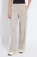 Lysse Metallic Faux Suede Cargo Pants