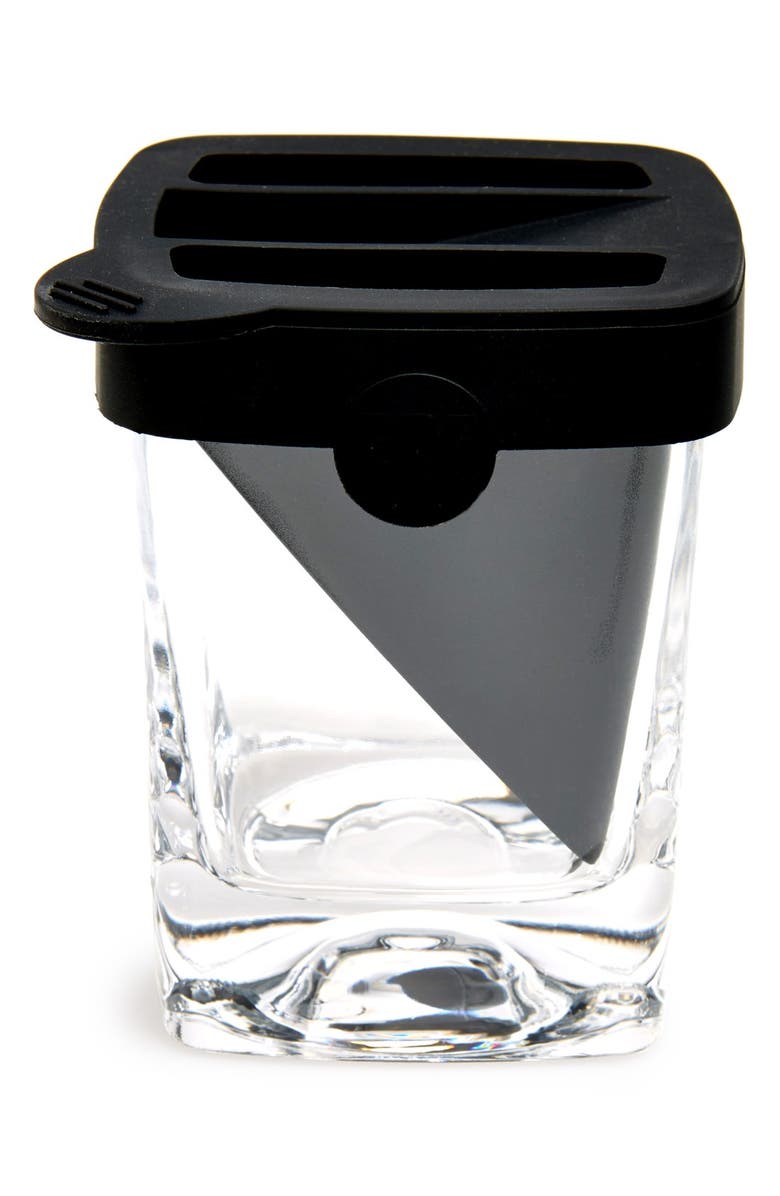 Corkcicle 'Whiskey Wedge' Double Old-Fashioned Glass, Main, color, 