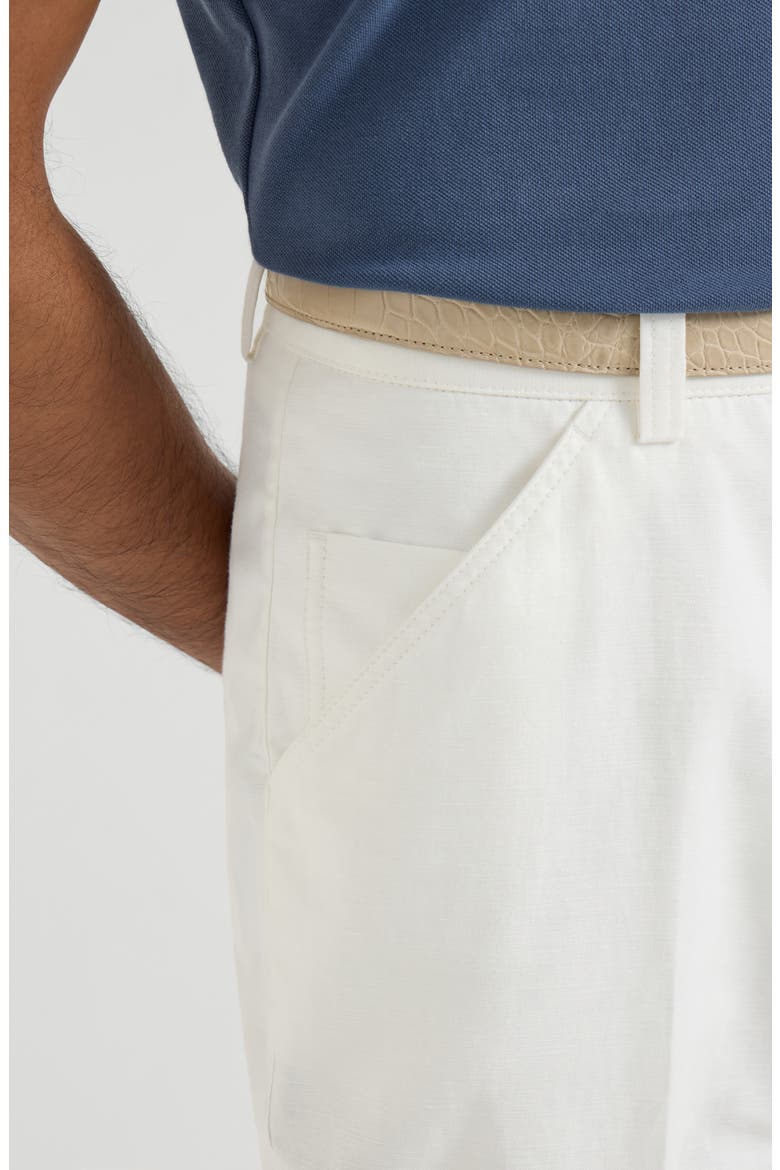 Panama trousers, Alternate, color, Snow