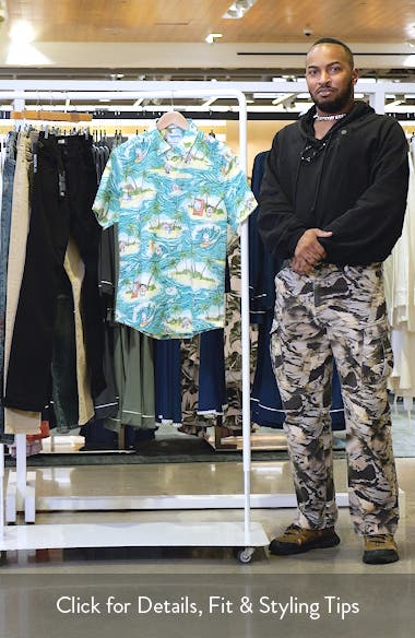 Reyn Spooner Aloha Doraemon Button-Down Shirt (Men) | Nordstrom