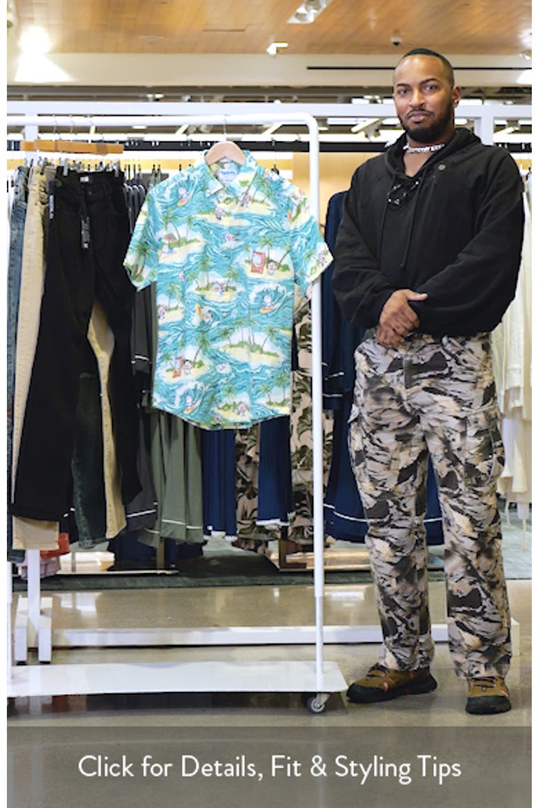 Aloha Doraemon Button-Down Shirt video