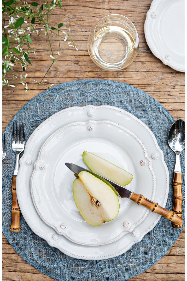 Tuileries Garden Set of 4 Placemats, Alternate, color, CHAMBRAY