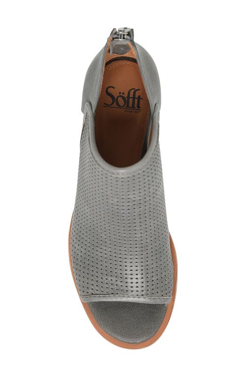 Söfft Carleigh Sandal In Moon Grey Perf