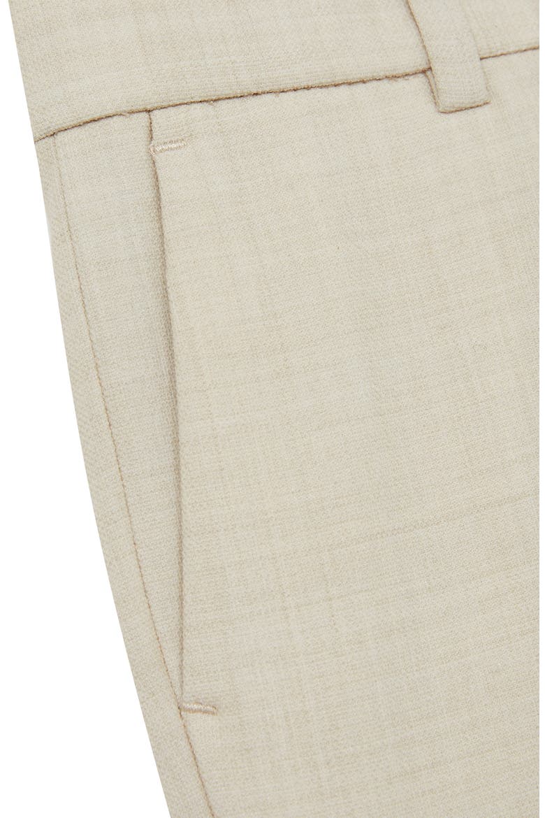 Kids' Belmont Flat Front Dress Pants, Alternate, color, STONE