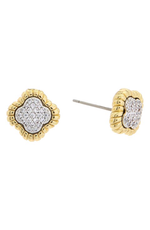 Cubic Zirconia Stud Earrings