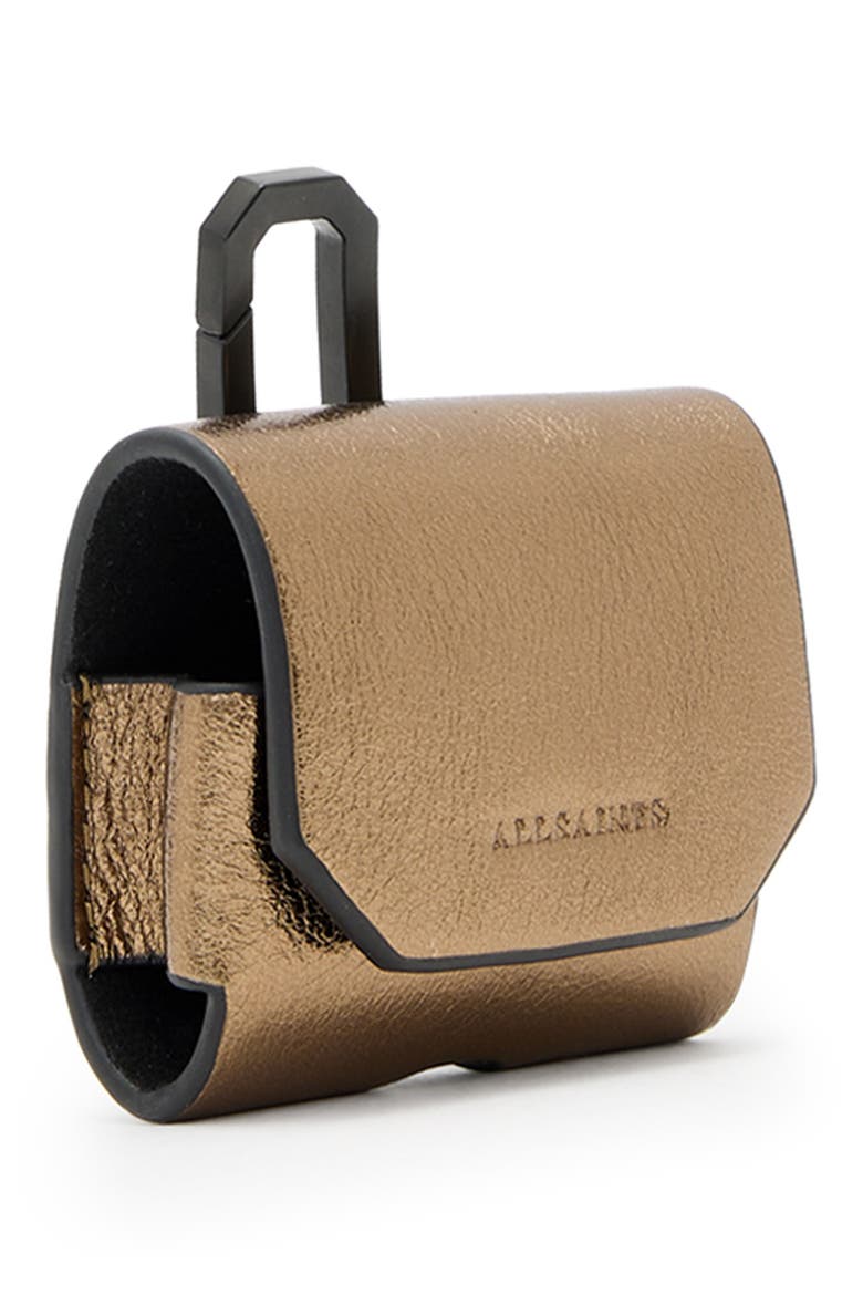 Hex AirPod Case, Alternate, color, WARM BRASS