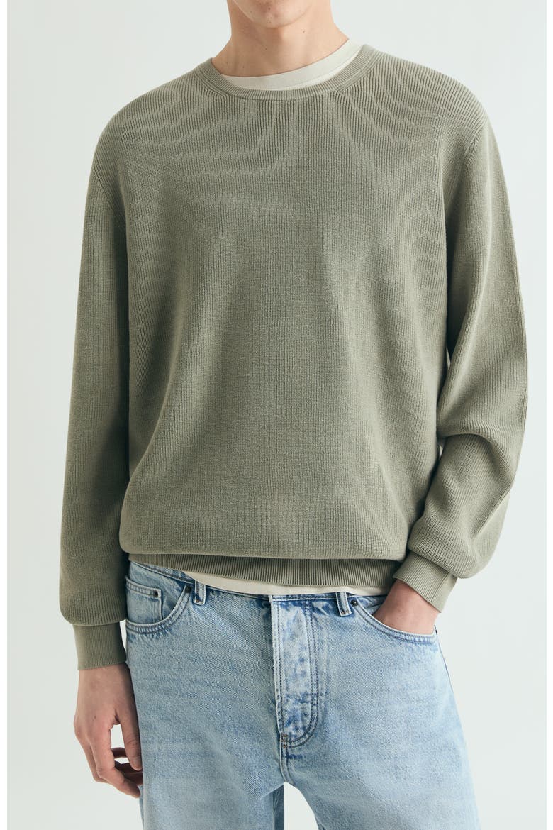 Textured Knit Sweater, Main, color, Mint