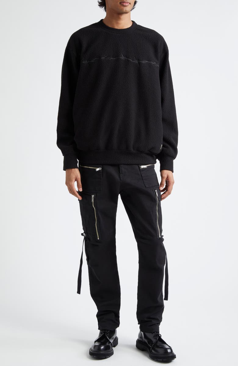 Undercover Barbed Wire Fleece Graphic Sweatshirt, Alternate, color, 