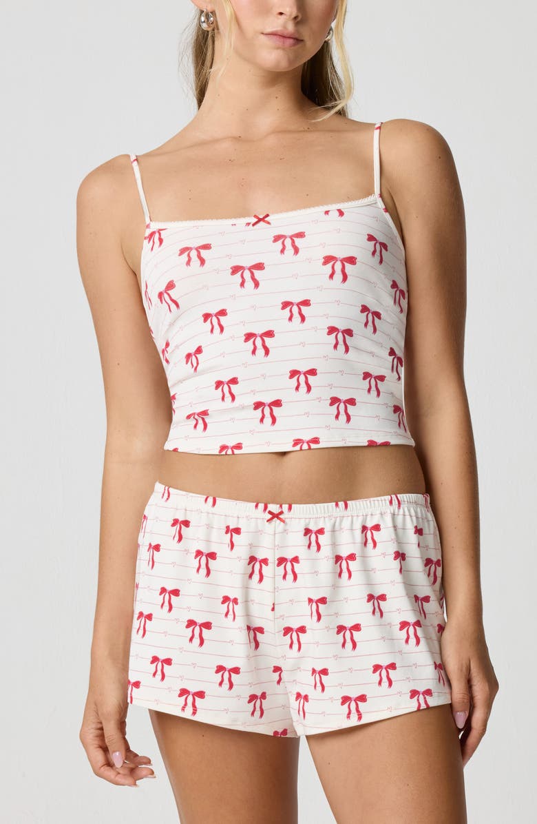 Florence by Mills Cotton Blend Pajamas, Alternate, color, Tied Up