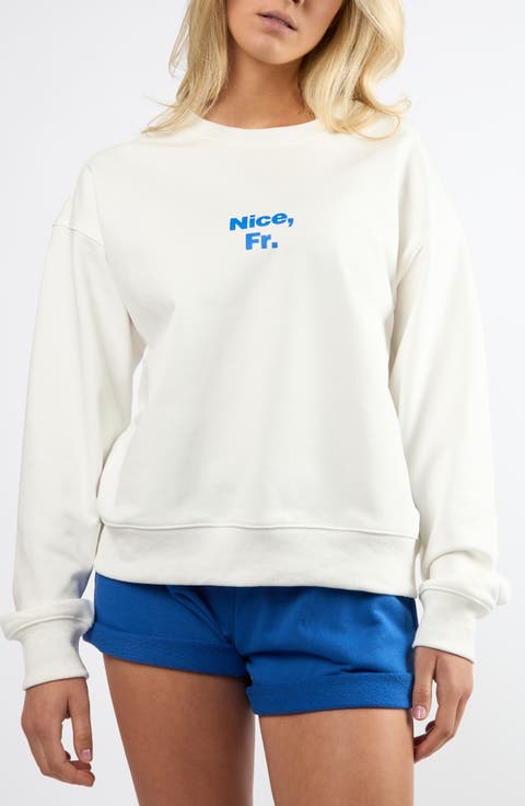The Nice, Fr. Cotton Graphic Sweatshirt