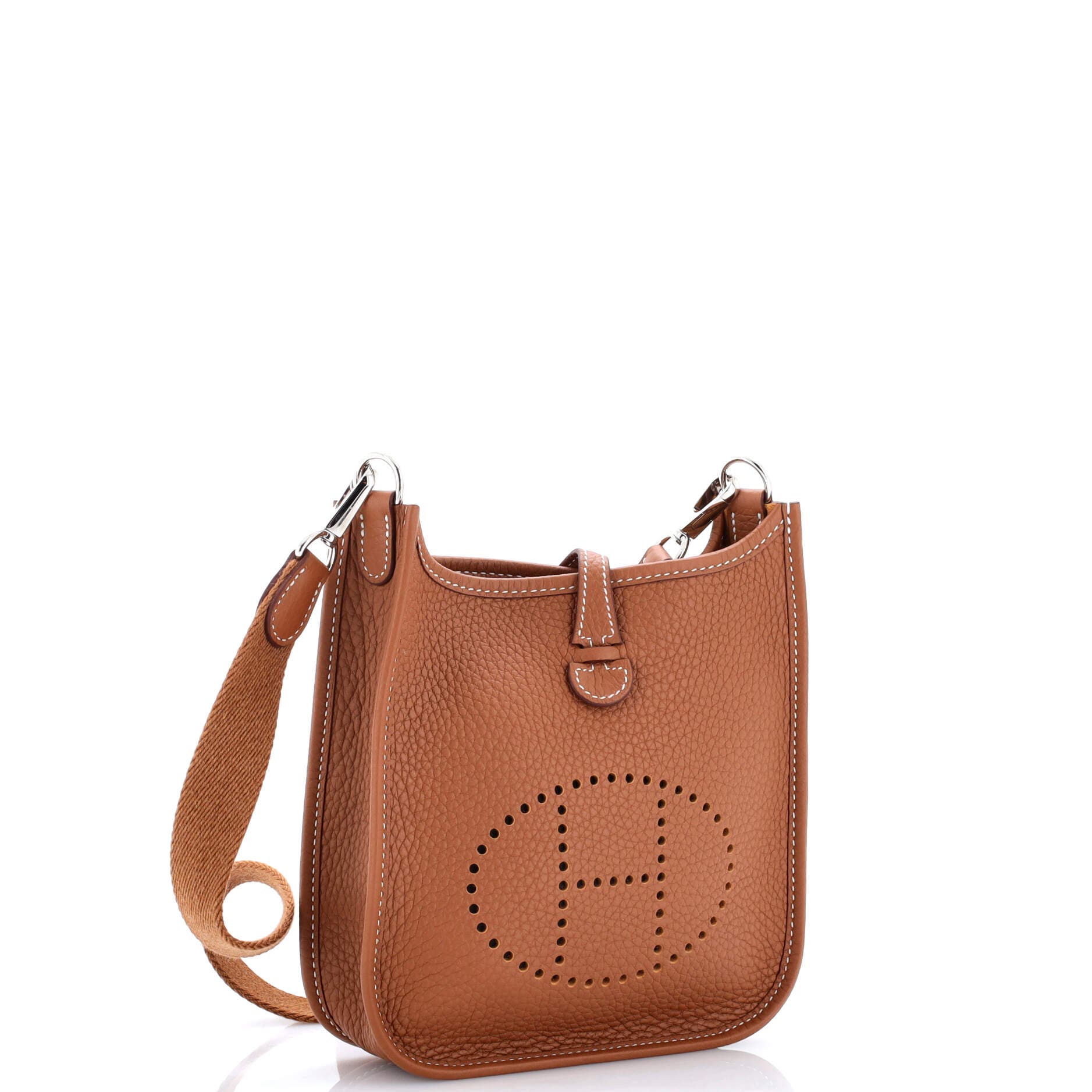 Pre-Owned Hermes Evelyne Bag Gen III Clemence TPM, Alternate, color, 