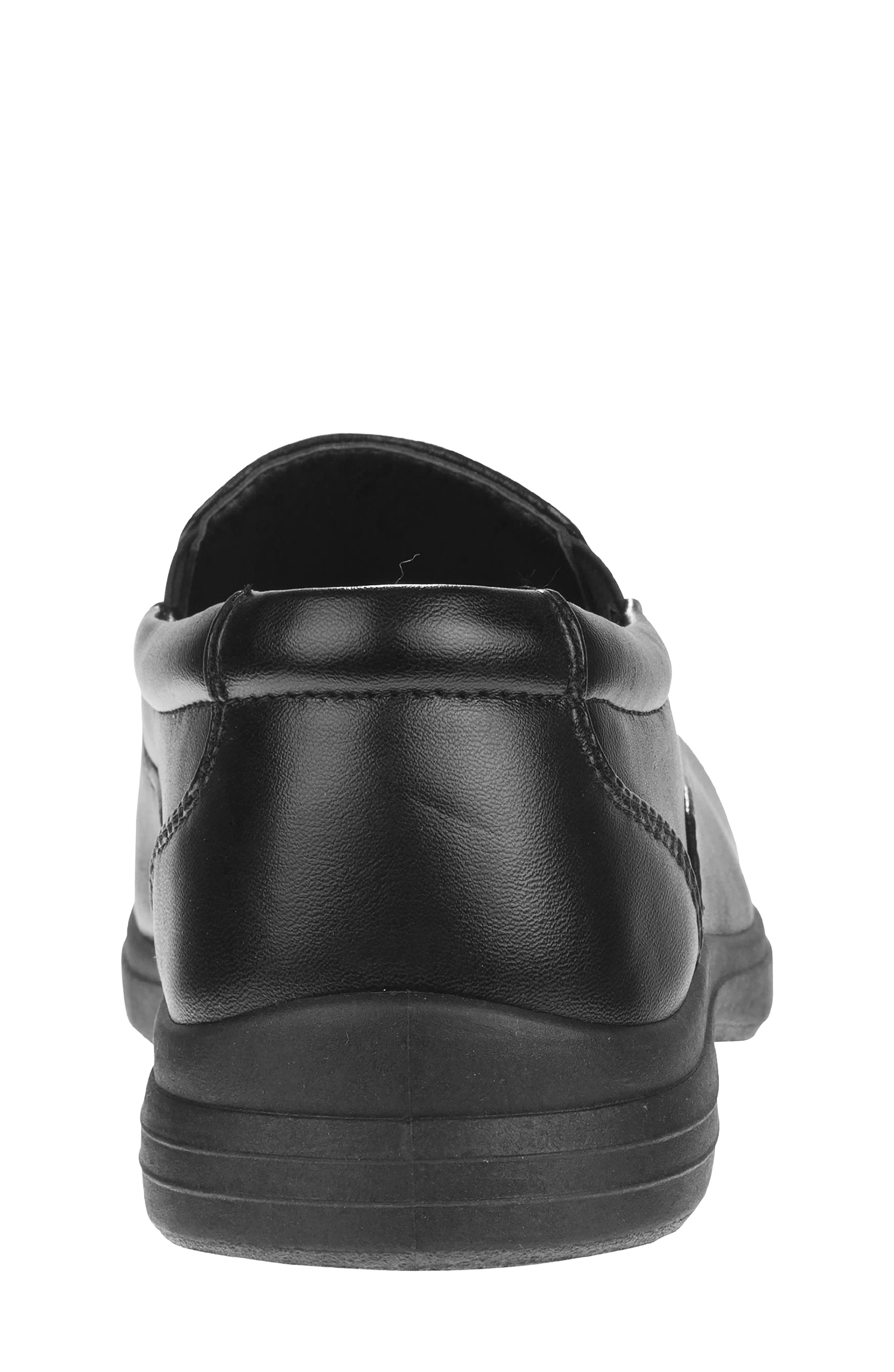 Kids' Uniform Slip-On Shoe, Alternate, color, BLACK