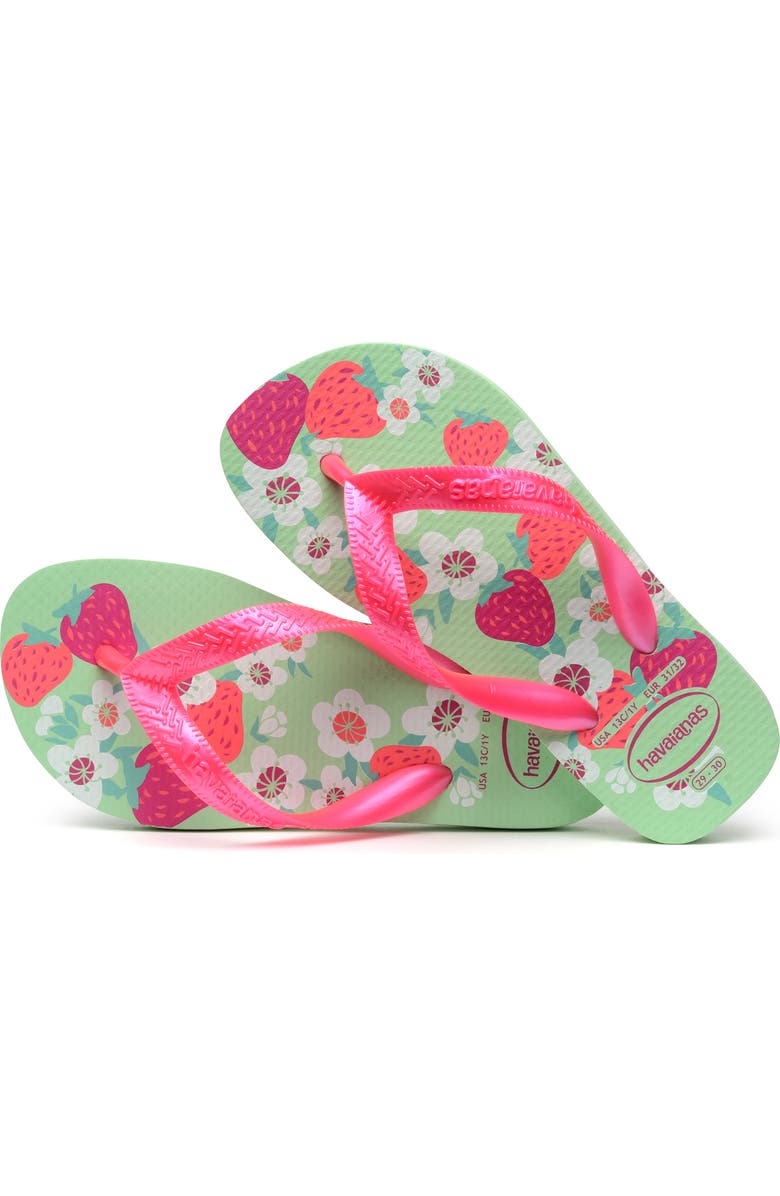 Havaianas Kids' Flores Flip Flop, Alternate, color,