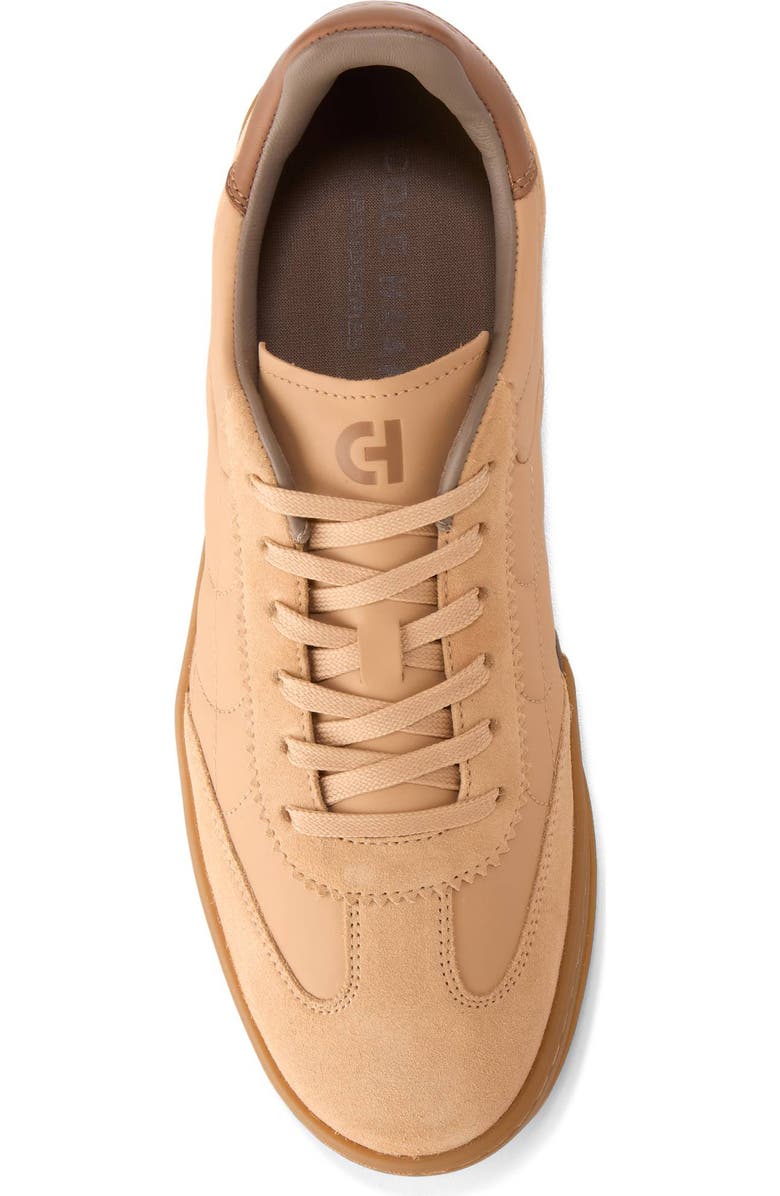 Cole Haan GrandPro Breakaway Leather Sneaker, Alternate, color, Buckwheat/ Ch Golden