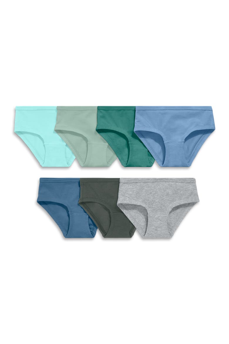 Kids Bikini 7-Pack, Alternate, color, Neutral Underwear Mix