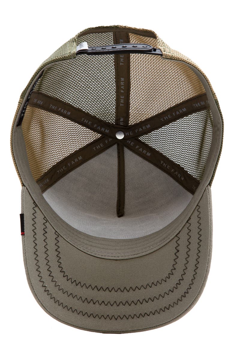 Goorin Bros. Gator Patch Trucker Hat, Alternate, color, Olive