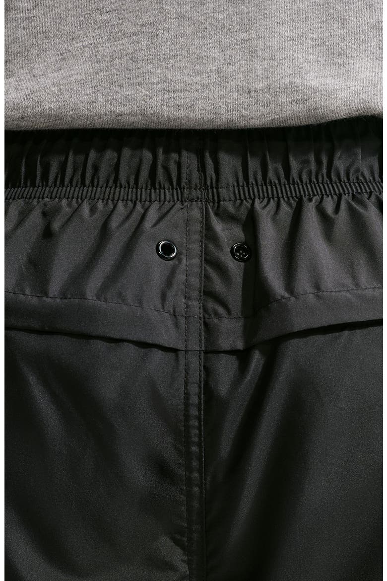 Windrunner Lightweight Woven Shorts, Alternate, color, BLACK/ WHITE