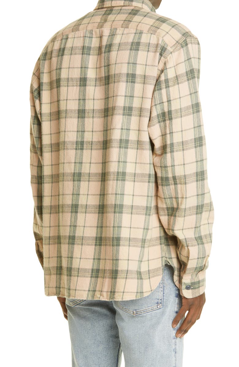 Double RL Men's Farrell Plaid Flannel Button-Up Shirt, Alternate, color, 