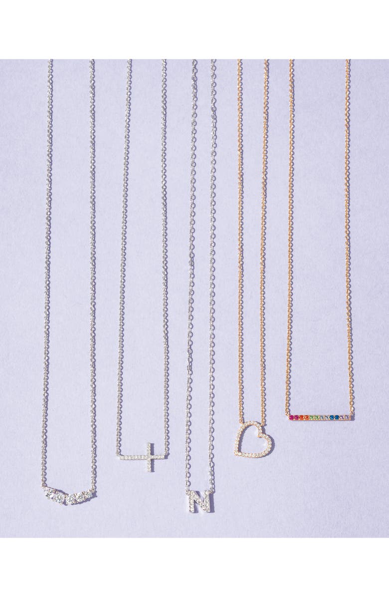 Nadri Initial Pendant Necklace, Alternate, color,