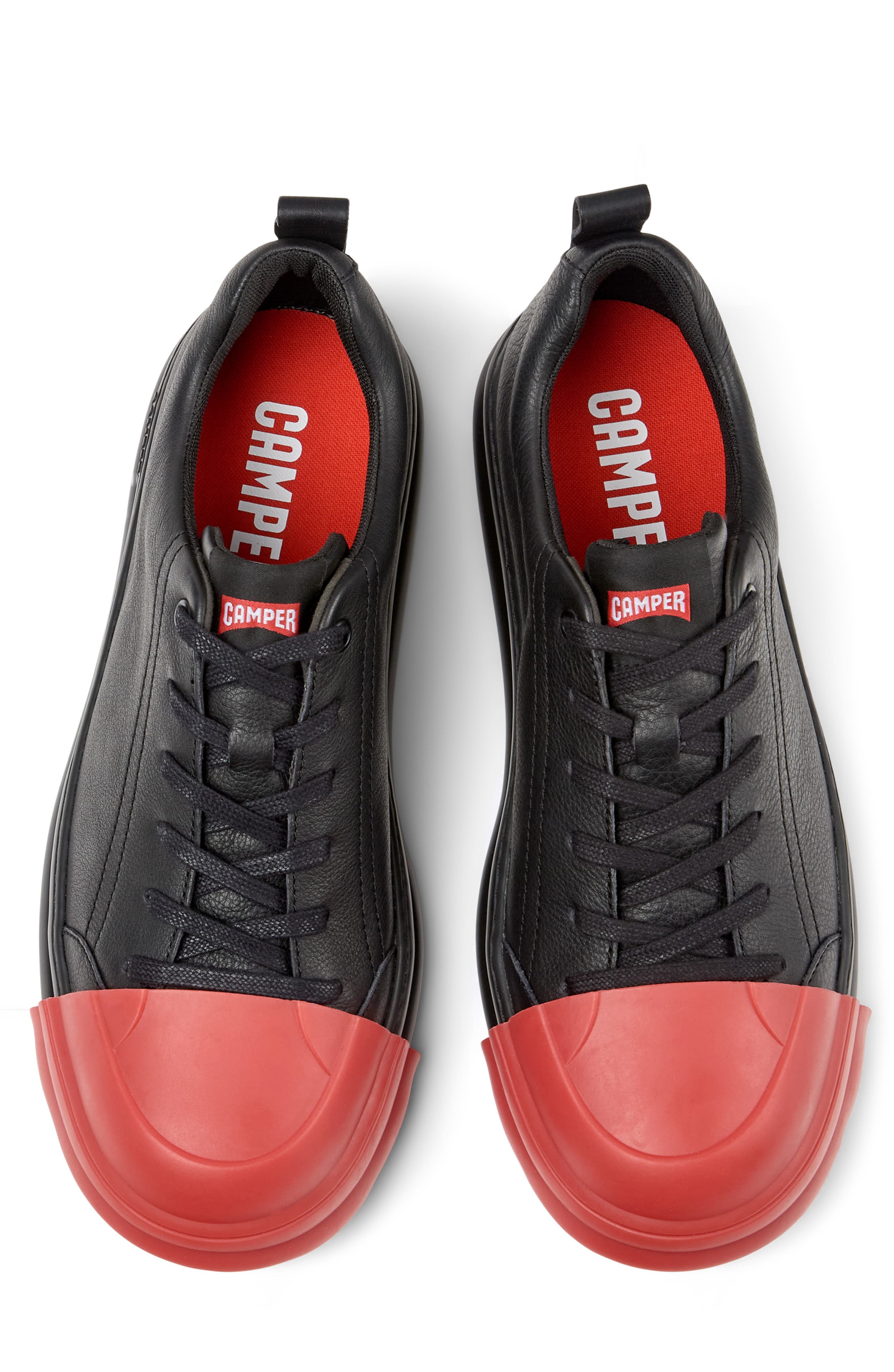 Camper Junction Runner Sneaker, Alternate, color, Black/ Red