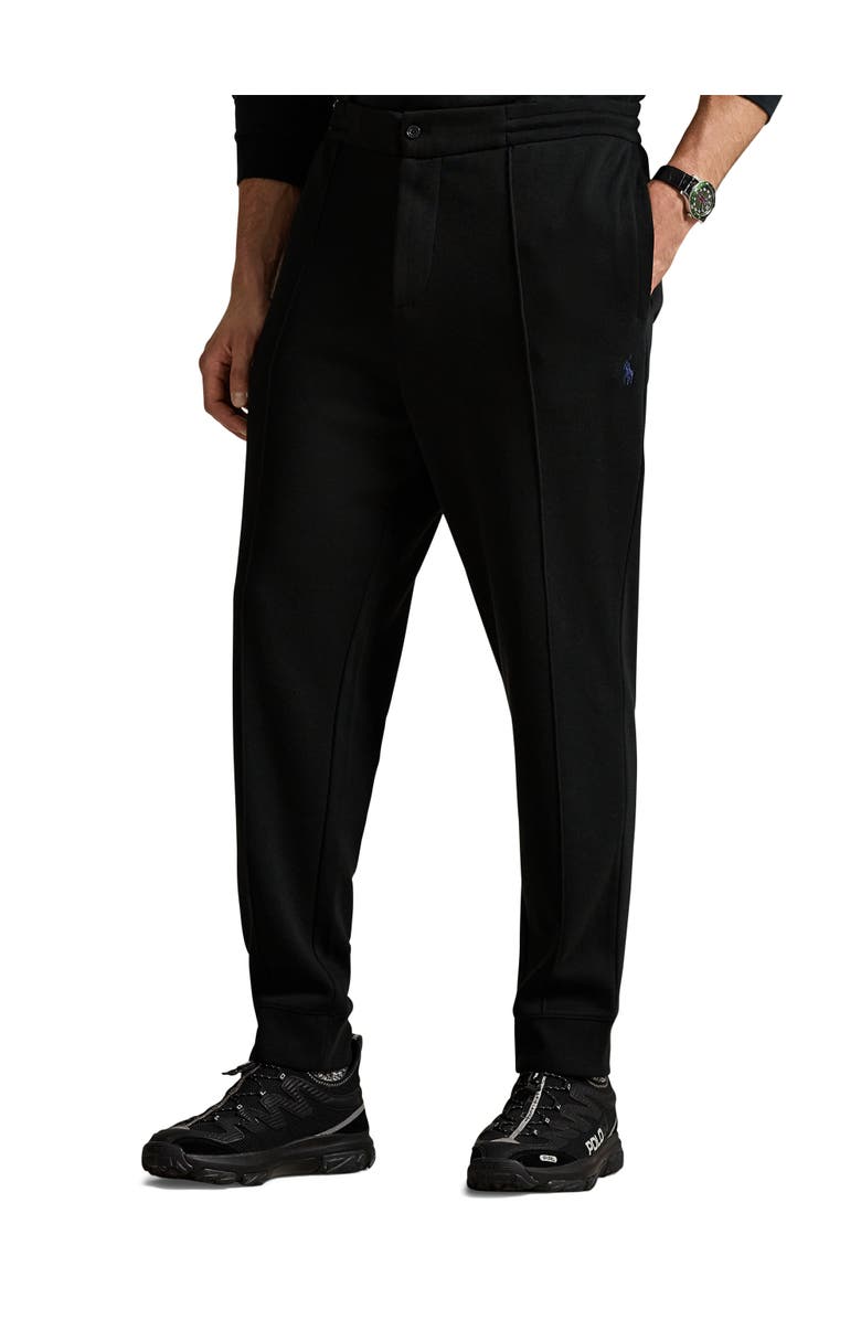 Polo Ralph Lauren Big & Tall Double-Knit Jogger Pants, Main, color, Black