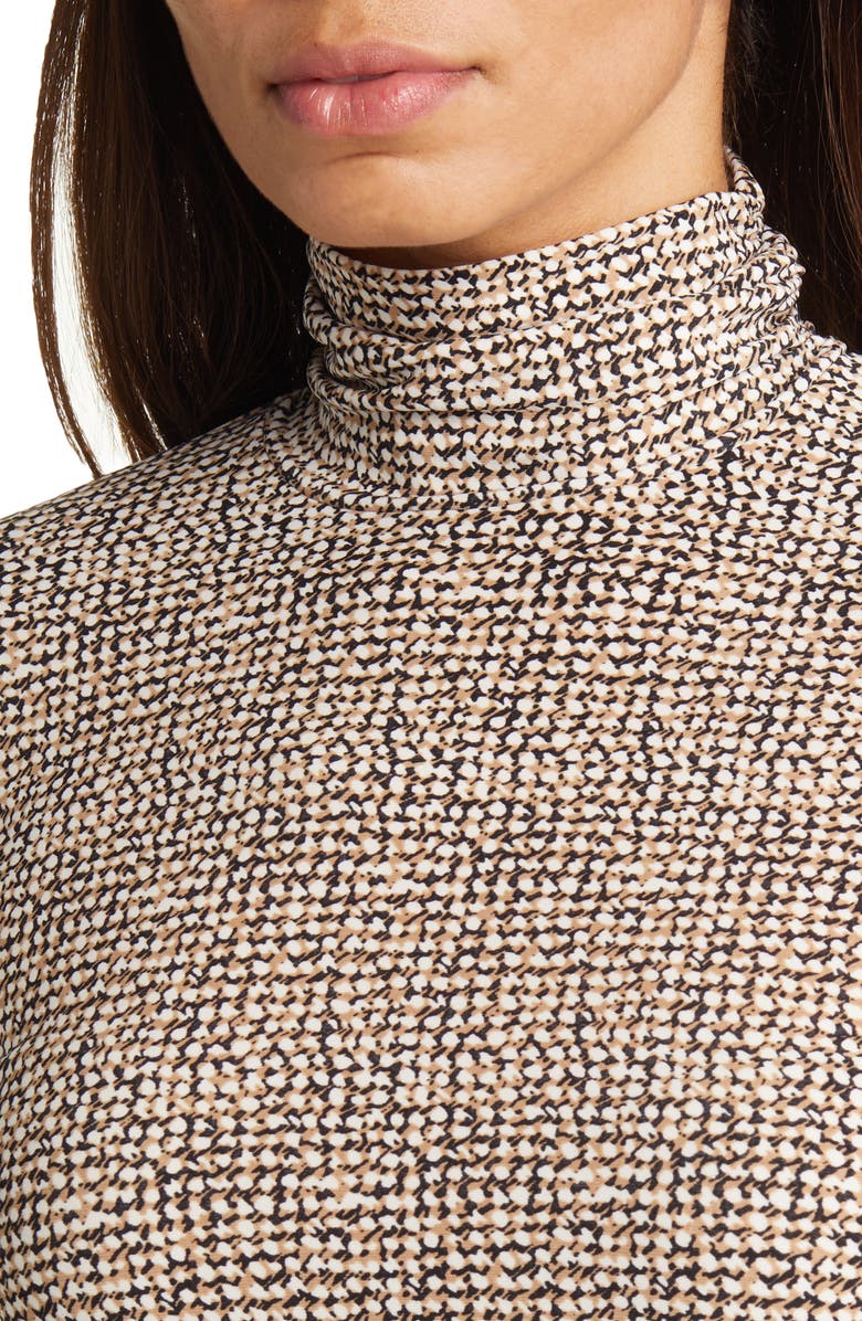 Anne Klein Long Sleeve Turtleneck Top, Alternate, color, 