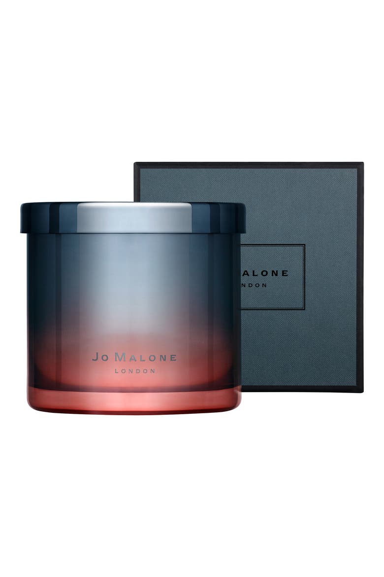 Pomegranate Noir and Peony & Blush Suede Layered 3-Wick Candle, Alternate, color, NO COLOR