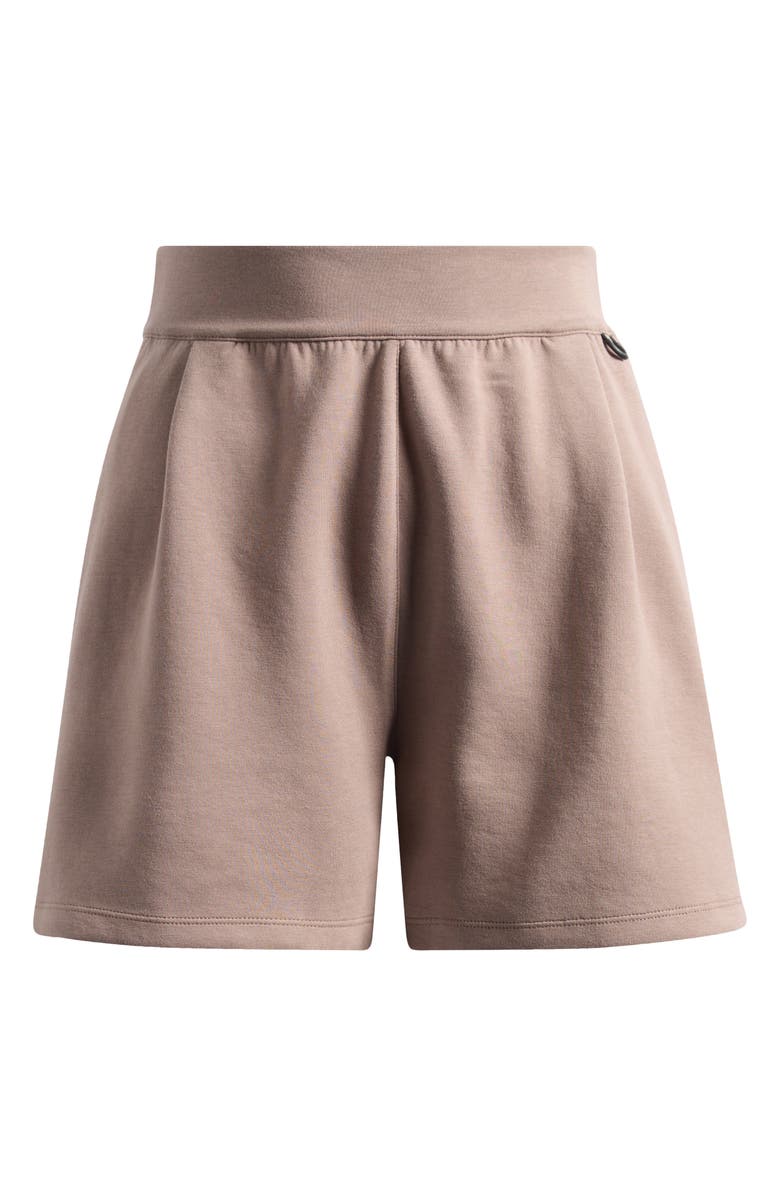 Nike 24.7 ImpossiblySoft Dri-FIT Mid-Rise Loose 4-Inch Shorts, Alternate, color, 233 Minkbn/Irnstn