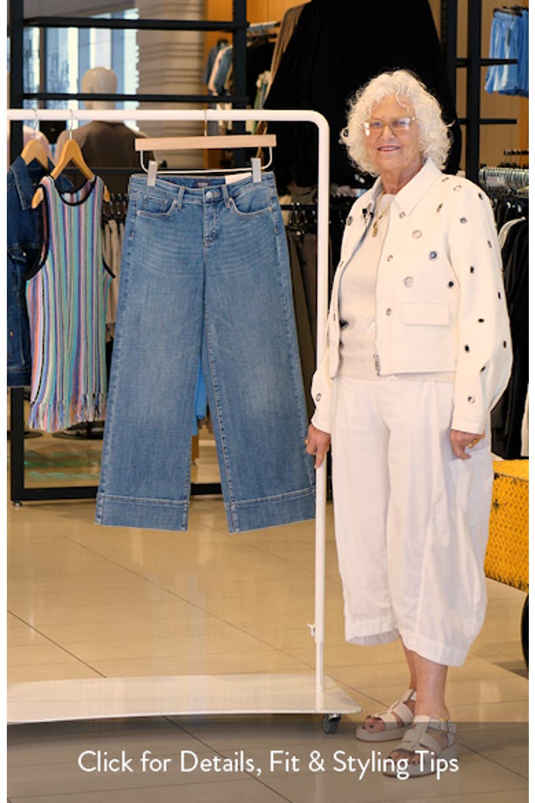 Teresa Ankle Wide Leg Jeans video