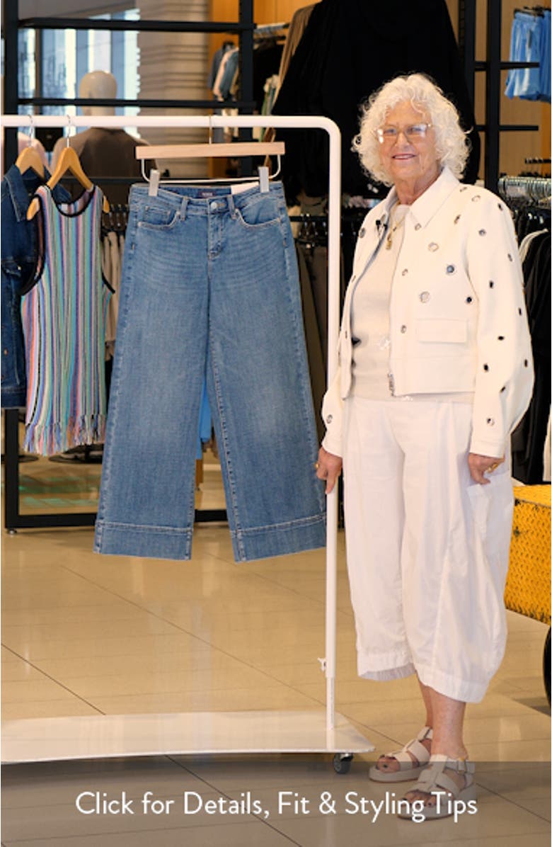 Teresa Ankle Wide Leg Jeans, sales video thumbnail