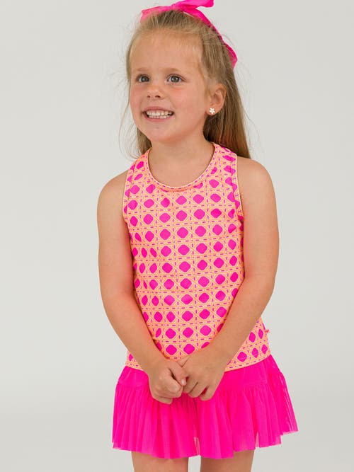 Rufflebutts Toddler Girls Upf50+ Active Tank Top In Multi