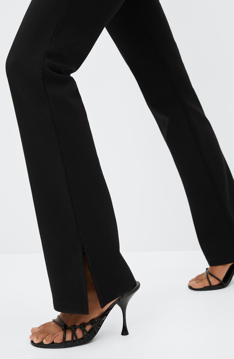 MANGO Slit Hem Leggings, Alternate, color, 