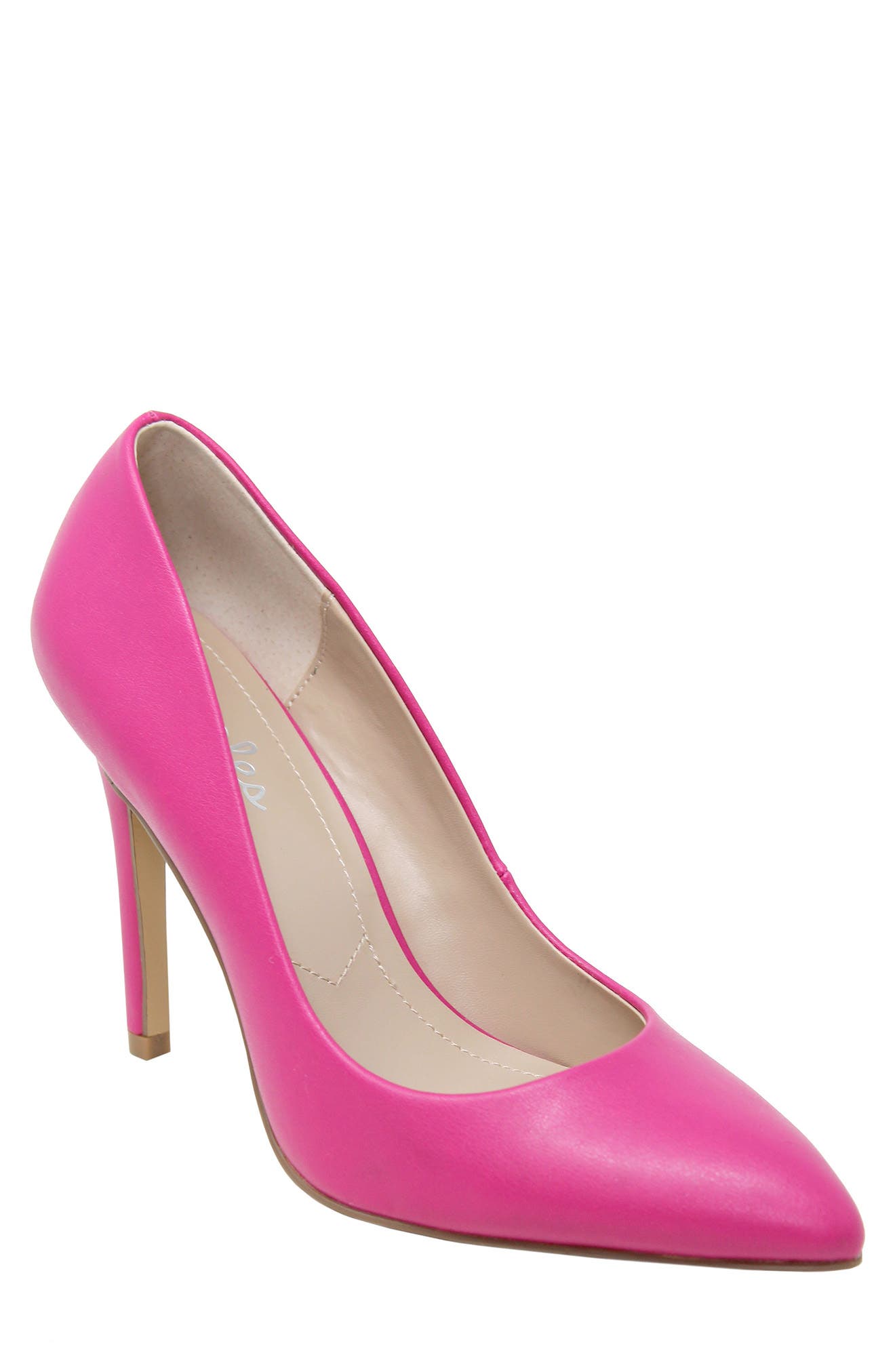 Pact Pointed Toe Pump, Main, color, MAGENTA