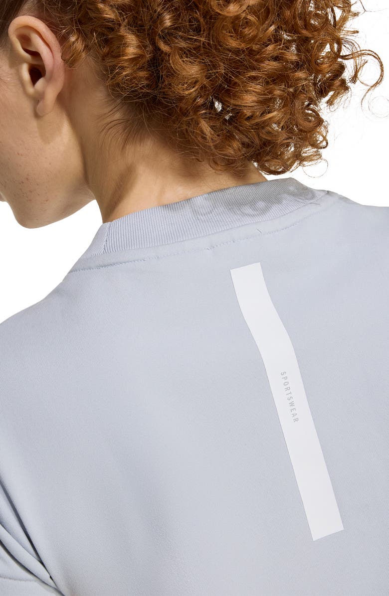 adidas Originals Z.N.E. Baby Tee, Alternate, color, Halo Silver/ /