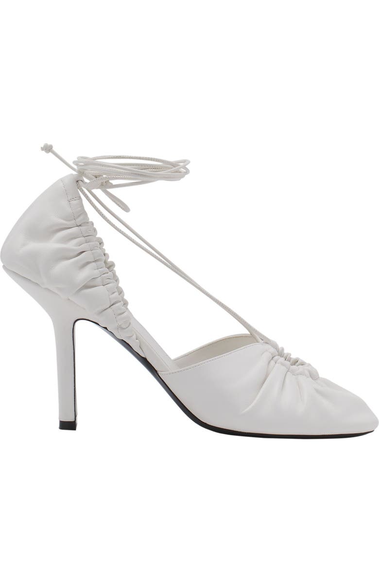 Lanvin Mesure Lace-Up Leather Pumps, Main, color,