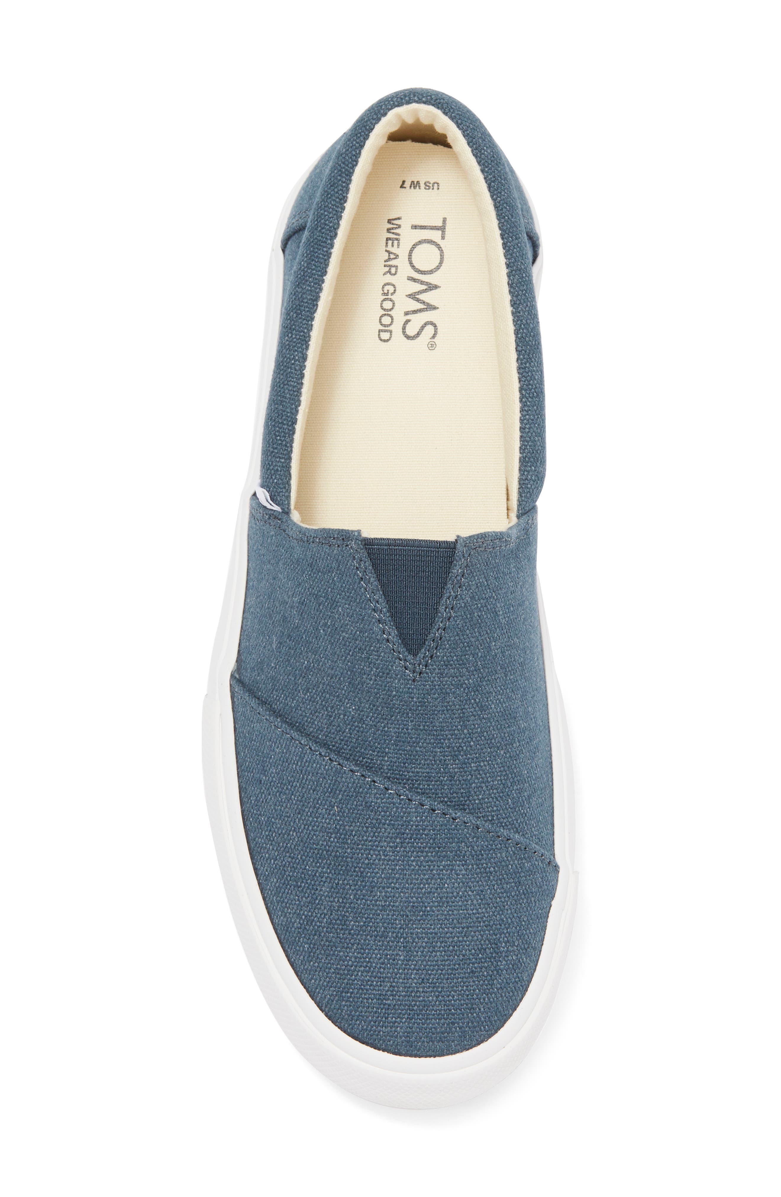 TOMS Fenix Platform Slip-On Sneaker, Alternate, color, 