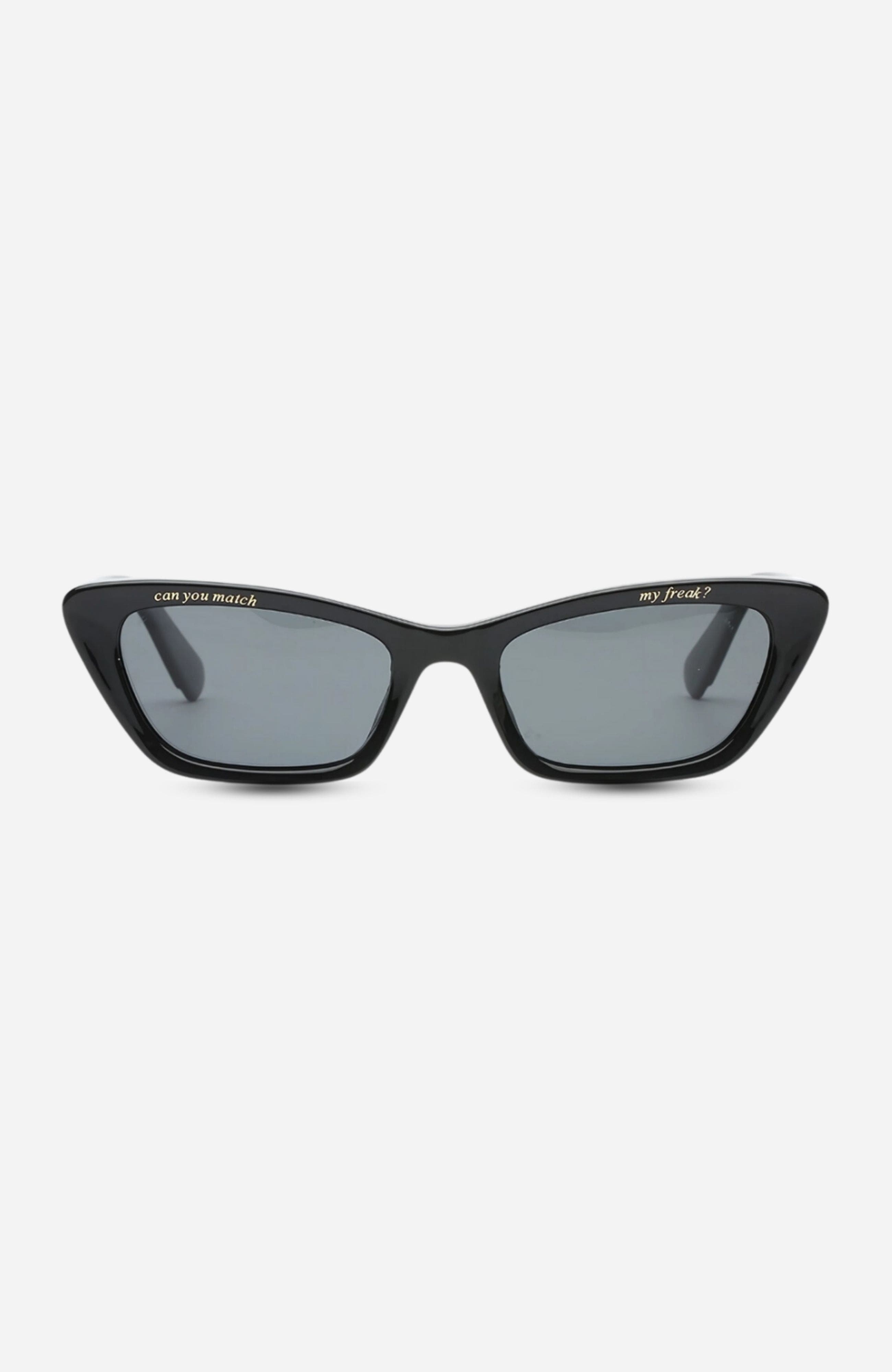 INDY Blasè Cateye Polarized Sunglasses in Black 