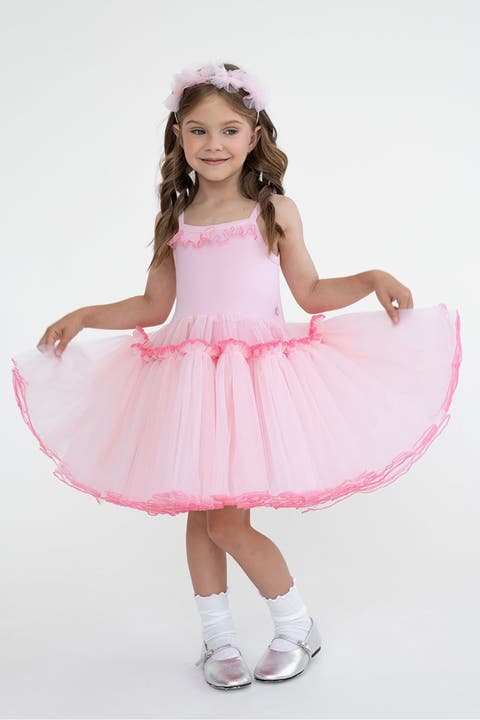 Dolly Strappy Tulle Dress (Toddler, Little Kid & Big Kid)