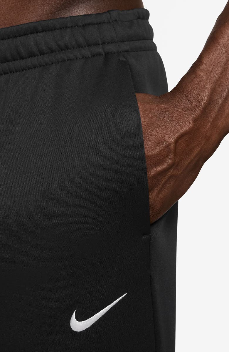 Nike Dri-FIT Hyverse Fleece Pants, Alternate, color, Black/ White