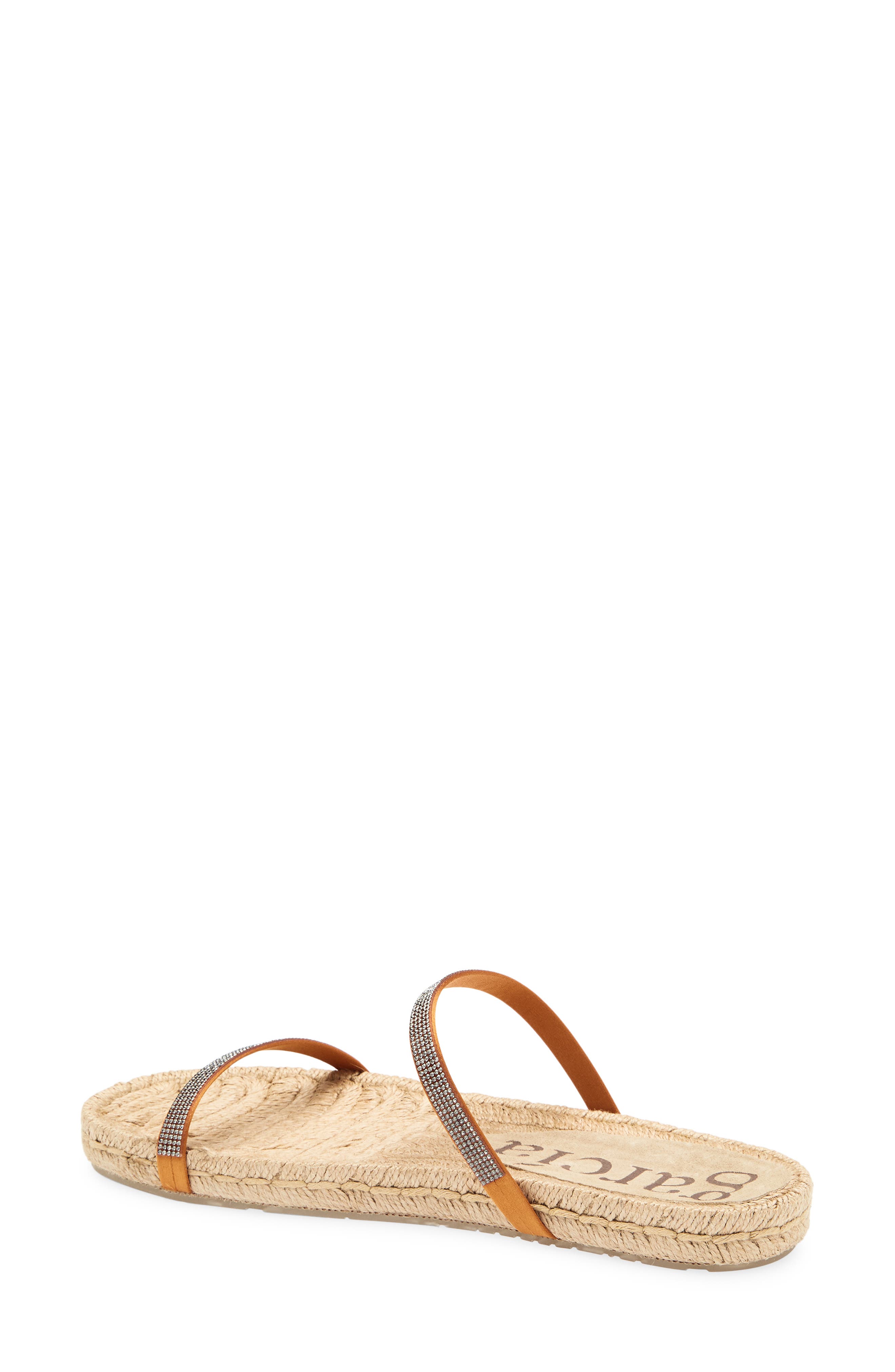 Pedro Garcia Janna Espadrille Sandal, Alternate, color, Sunset Satin