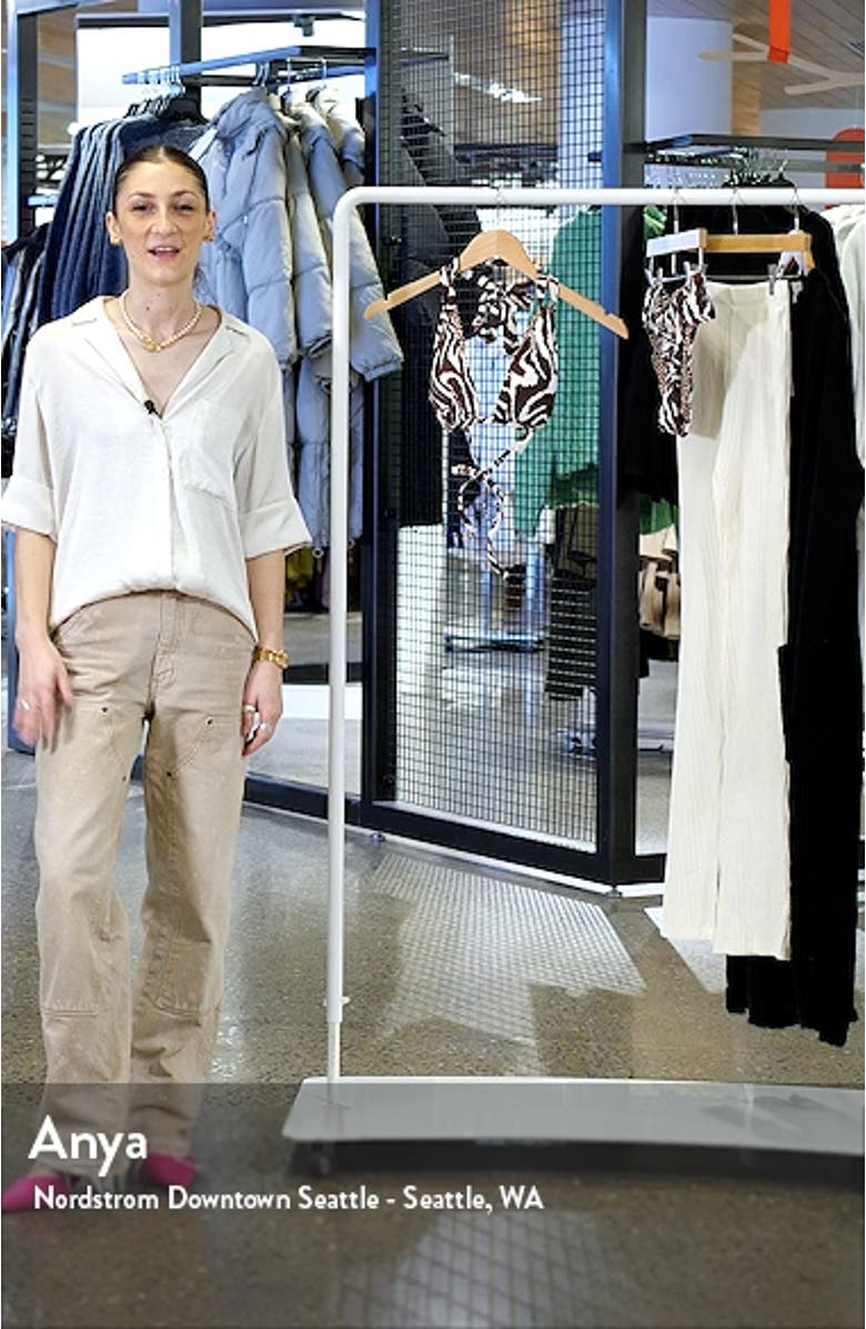 Fierce Reversible Halter Bikini Top, sales video thumbnail