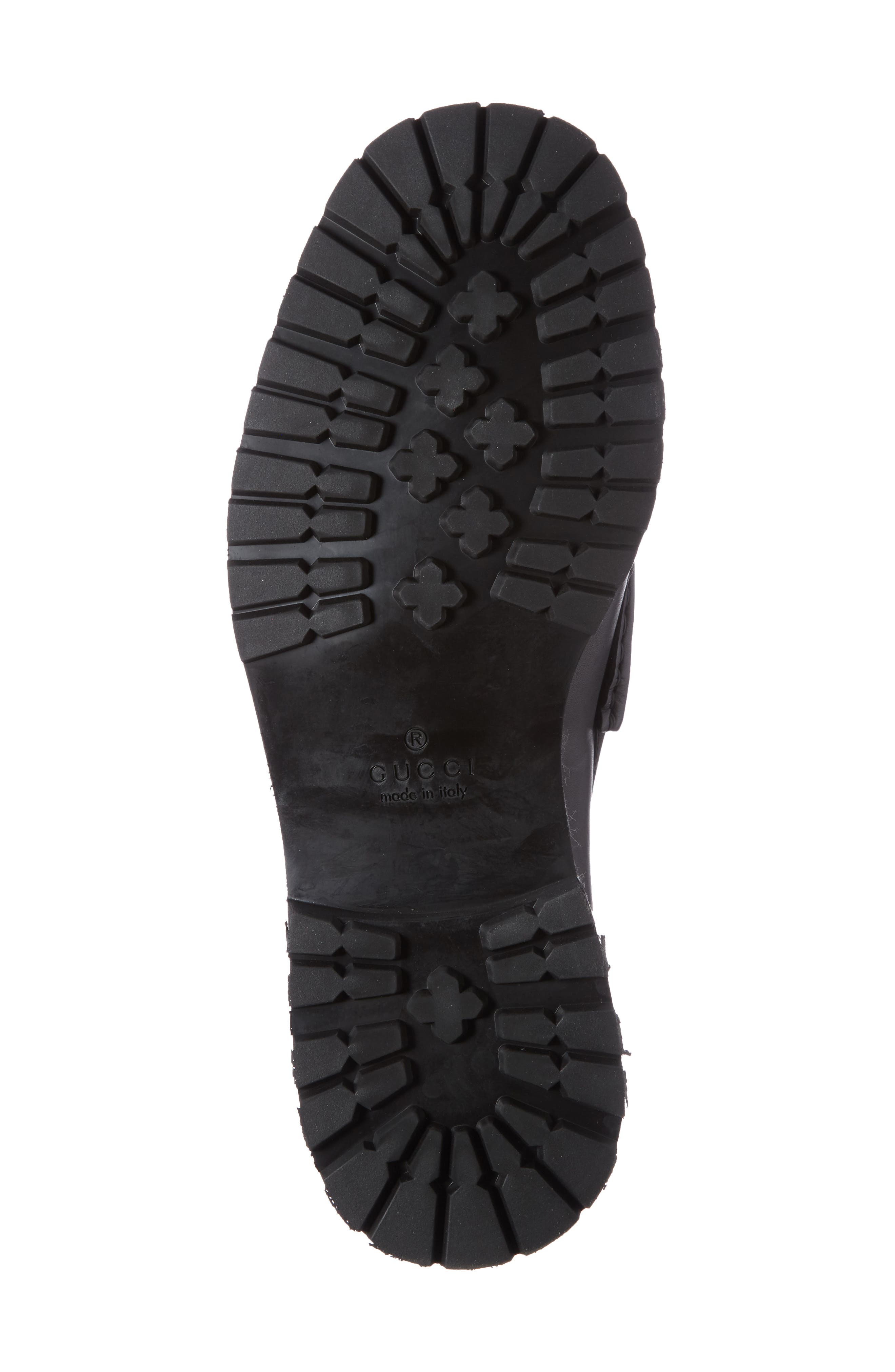 Gucci Classic Bit Lug Sole Loafer, Alternate, color, 