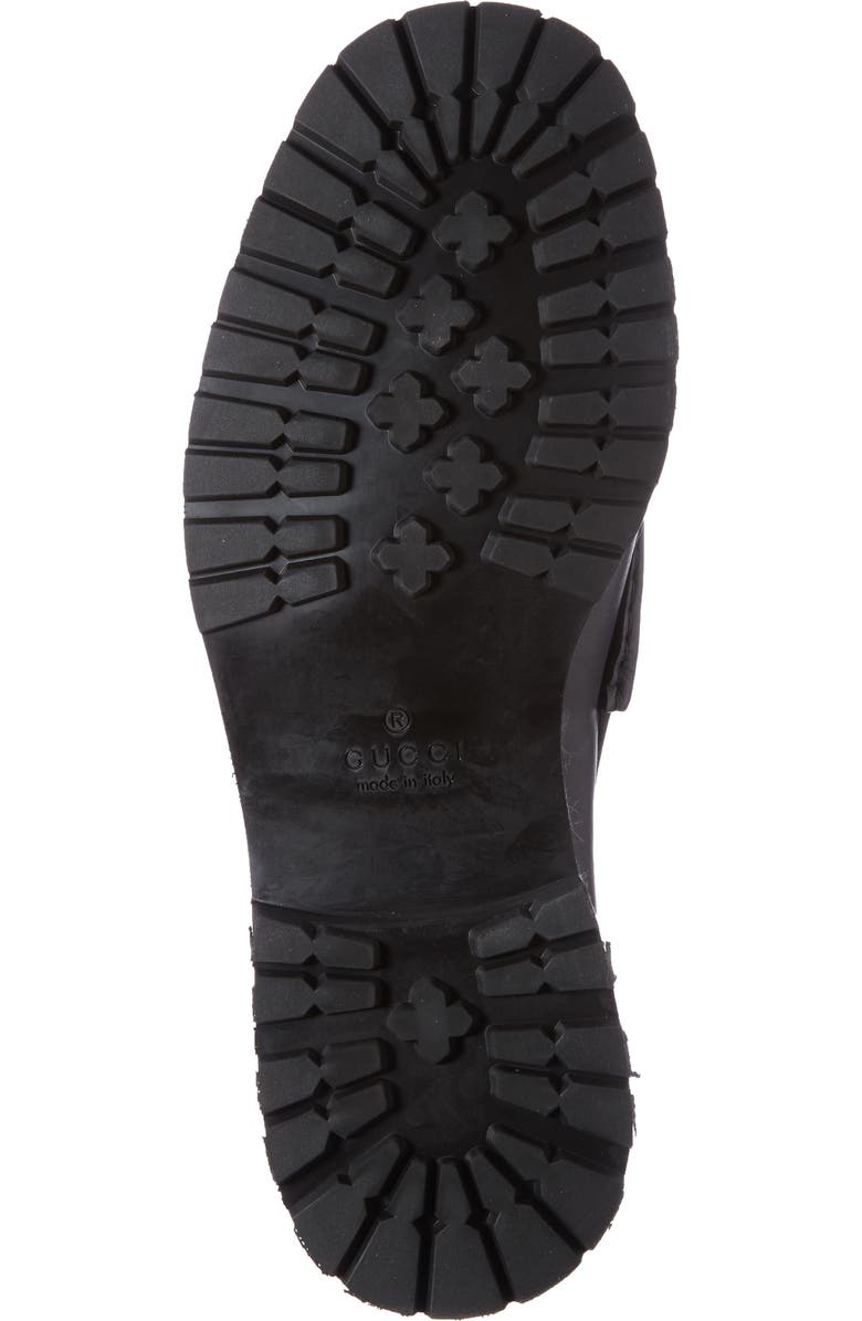 Gucci Classic Bit Lug Sole Loafer, Alternate, color,