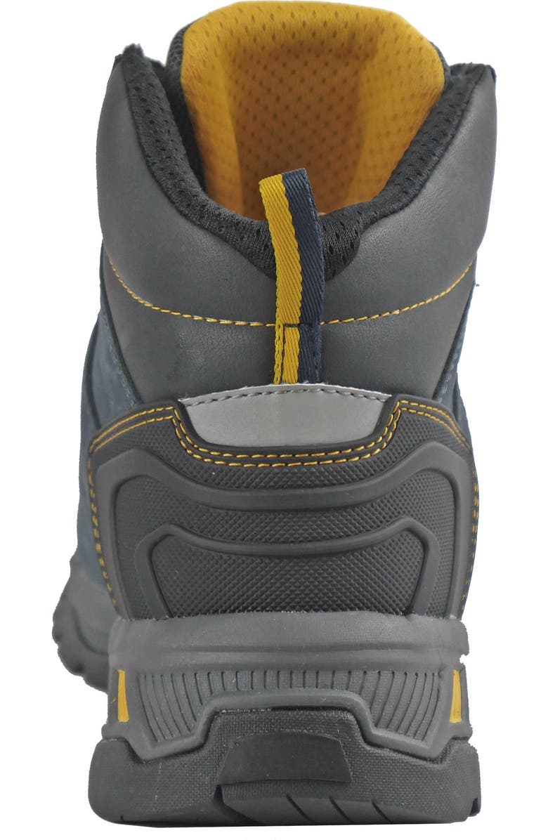 Hoss Boot Company HOSS Chiller Composite Toe Insulated Waterproof Work Boot, Alternate, color, Dark Grey With Yellow Accents
