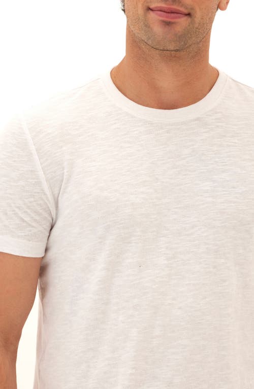 Threads 4 Thought Soloman Short Sleeve Slub T-shirt In White