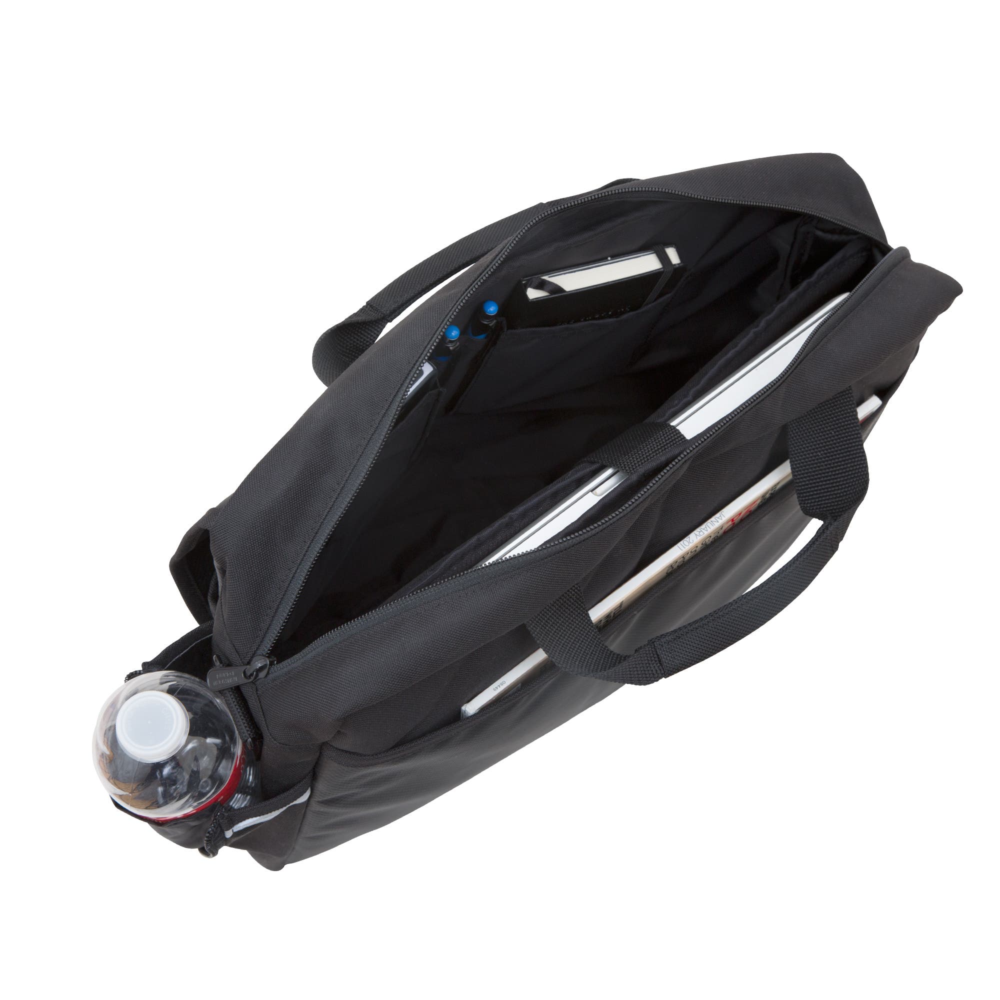 Manhattan Portage Webb Convertible Briefcase, Alternate, color, Black