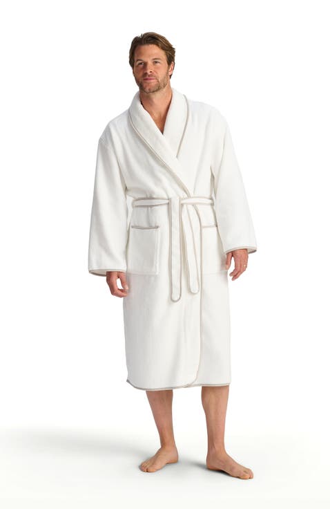 Boundary Piped Edge Luxury Robe