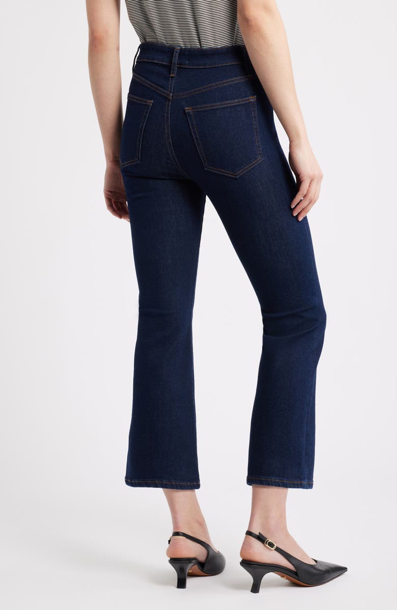 FRAME The Reboot High Waist Crop Flare Jeans, Alternate, color, Rinse