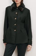 Veronica Beard Severine Dickey Coat