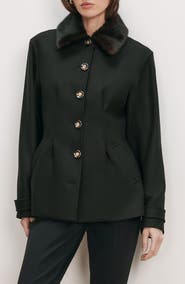 Veronica Beard Severine Dickey Coat